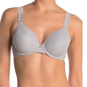 Natori Lace Underwire Bra in Lead Color Size 36D
